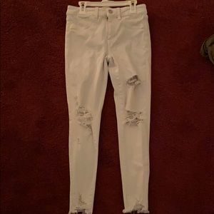 American Eagle Ripped Next Level Stretch Jeans